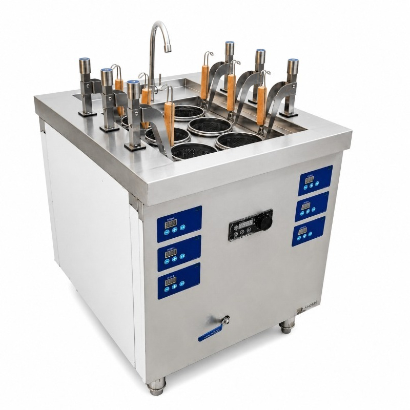6 Basket Commercial Induction  - đánh giá và giá Induction Cooker